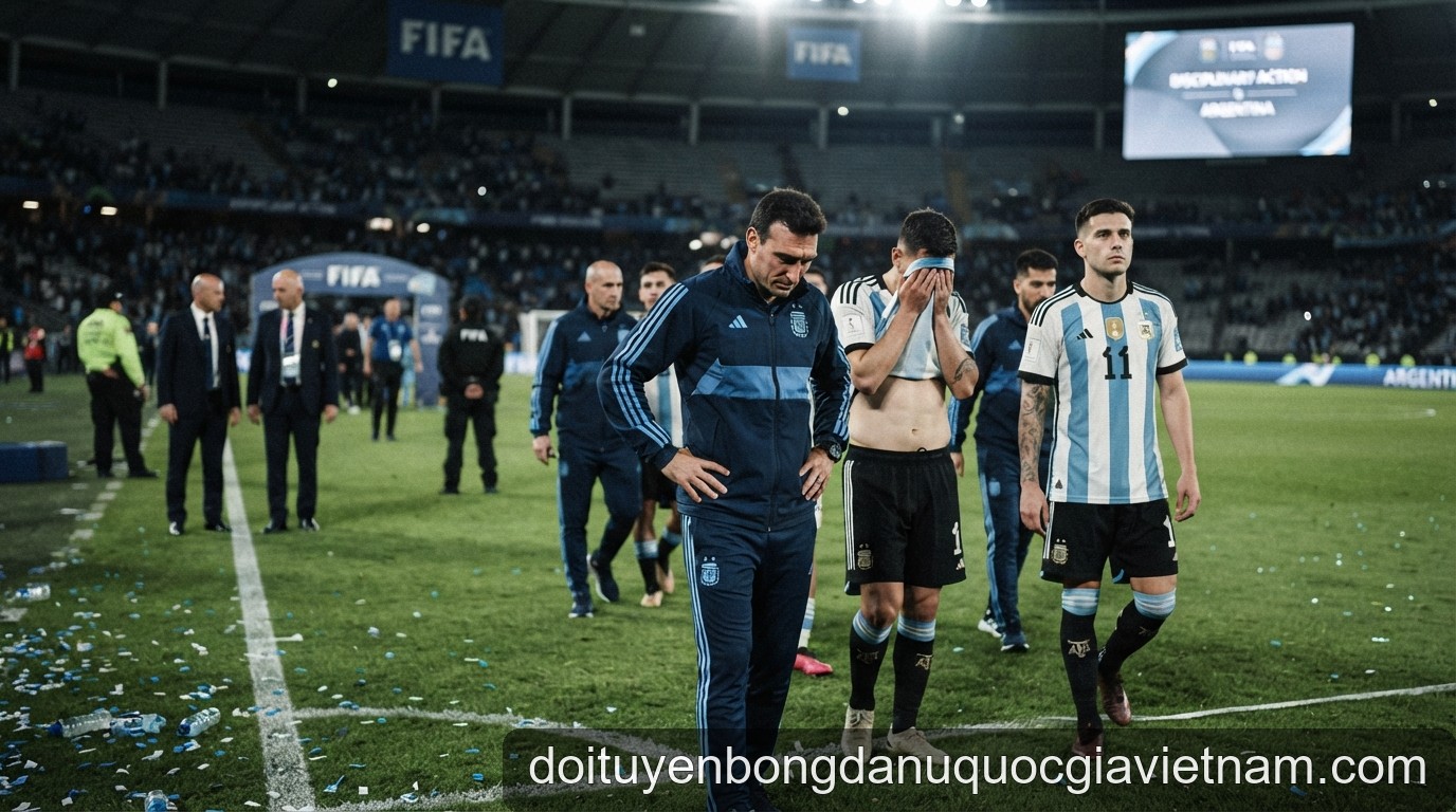 FIFA trừng phạt Argentina sau vụ ẩu đả chung kết World Cup 2026: Những hệ lụy dài hạn